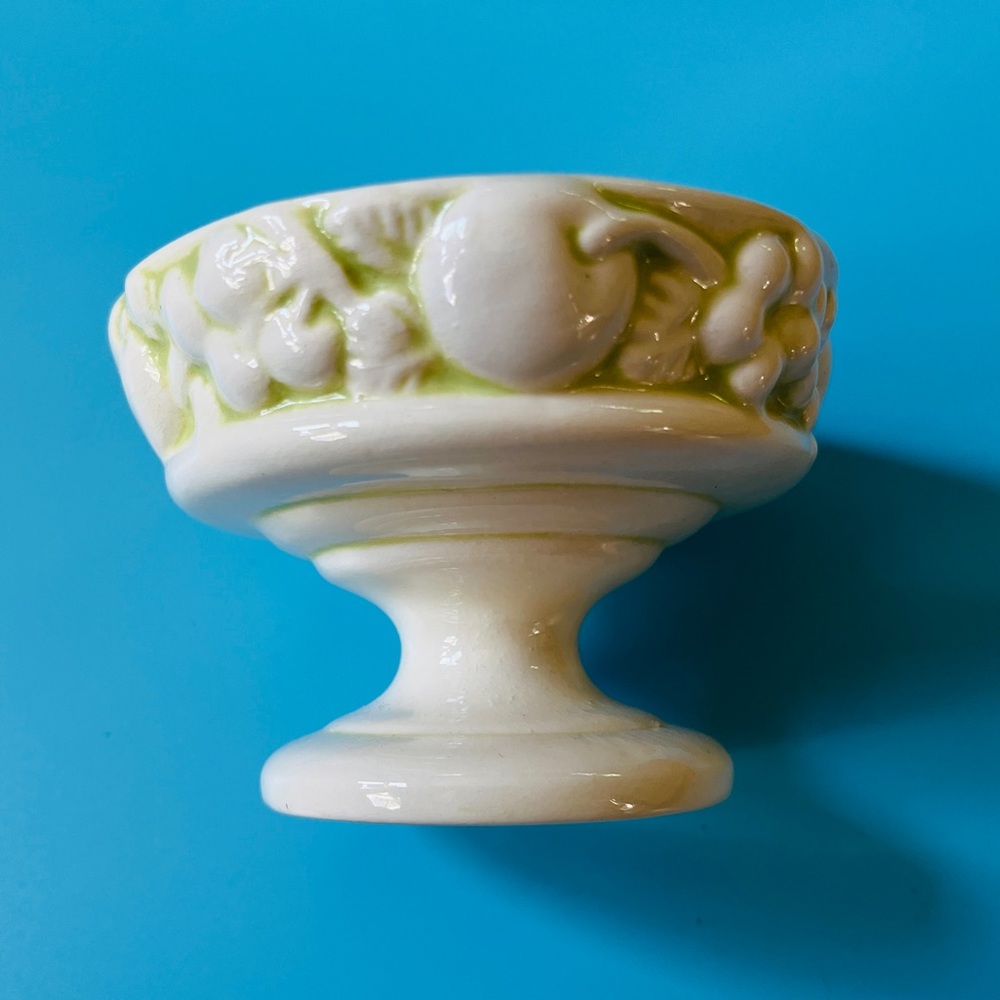 Tiny Cutesy Vintage Retro 1960’s Fruit Bowl Mini Planter